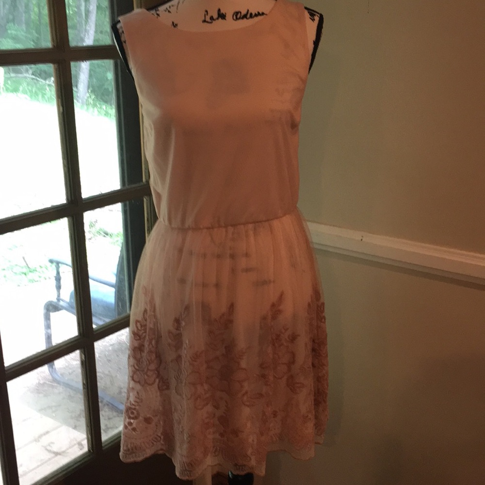 Women’s rose collared dress by Accidentally In Love size large